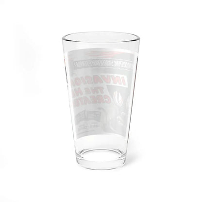 INVASION OF THE  HELL CREATURES (INVASION OF THE SAUCER-MEN) 1957 Movie Poster - Pint Glass 16oz - Go Mug Yourself