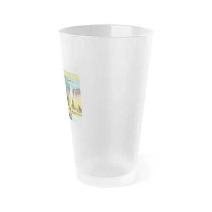 INVASION OF THE SAUCER-MEN (2) 1957 Movie Poster - Frosted Pint Glass 16oz - Go Mug Yourself