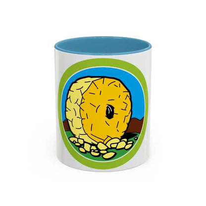 Inventing (Boy Scout Merit Badge) Accent Coffee Mug 11oz Light Blue - Go Mug Yourself