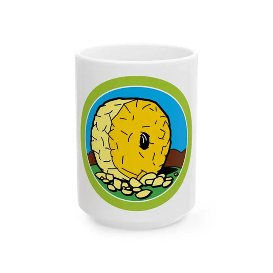 Inventing (Boy Scout Merit Badge) White Coffee Mug 15oz - Go Mug Yourself