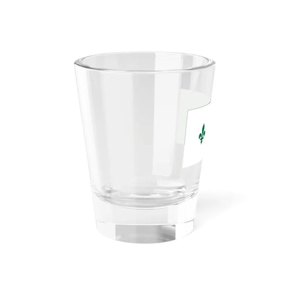 Inverted Franco-Ontarian flag (Canada) Shot Glass 1.5oz - Go Mug Yourself