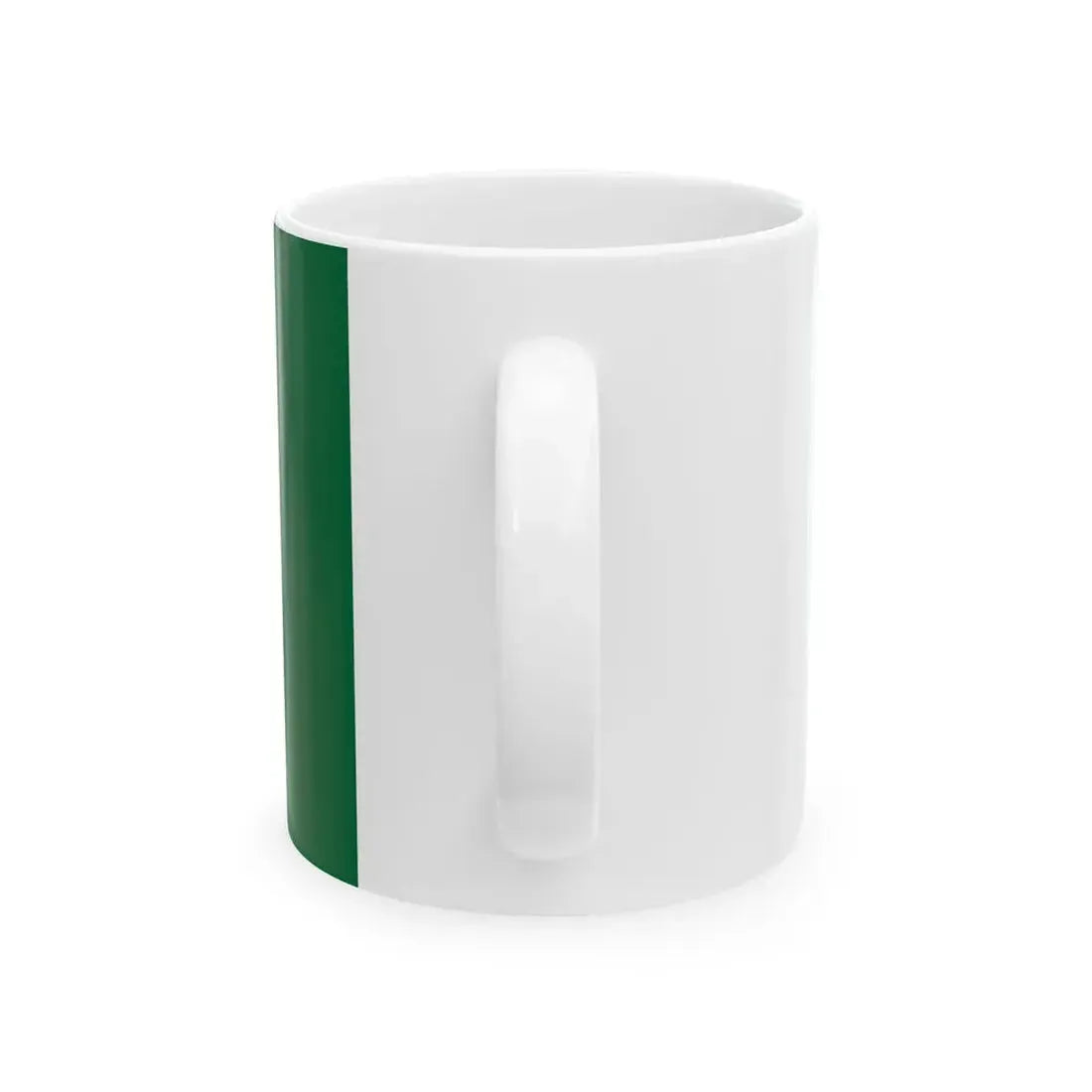 Inverted Franco-Ontarian flag (Canada) White Coffee Mug - Go Mug Yourself