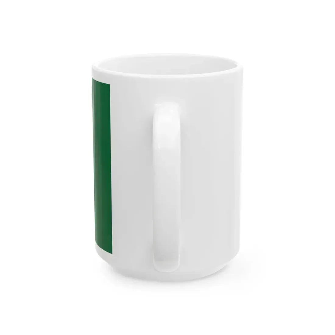 Inverted Franco-Ontarian flag (Canada) White Coffee Mug - Go Mug Yourself