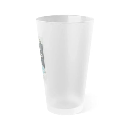INVISIBLE AVENGER 1958 Movie Poster - Frosted Pint Glass 16oz - Go Mug Yourself