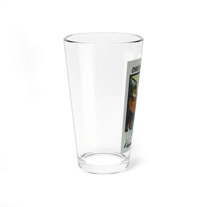 INVISIBLE AVENGER 1958 Movie Poster - Pint Glass 16oz - Go Mug Yourself