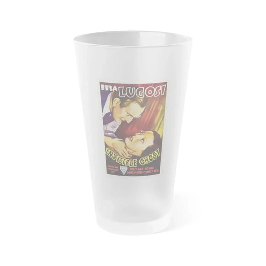 INVISIBLE GHOST 1941 Movie Poster - Frosted Pint Glass 16oz 16oz Frosted - Go Mug Yourself