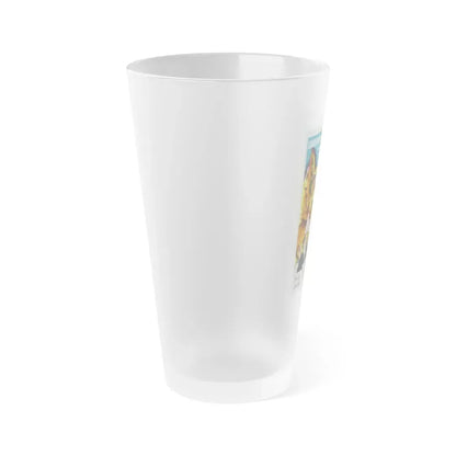 INVISIBLE INVADERS 1959 Movie Poster - Frosted Pint Glass 16oz - Go Mug Yourself