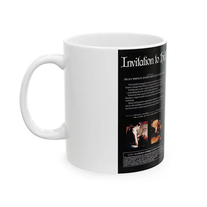 INVITATION TO HELL (VHS COVER) - White Coffee Mug - Go Mug Yourself