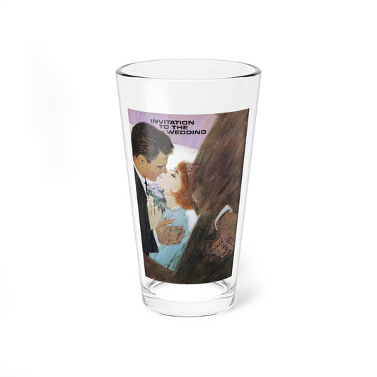 Invitation to the Wedding, Good Housekeeping, June 1963 - Pint Glass 16oz-16oz-Go Mug Yourself