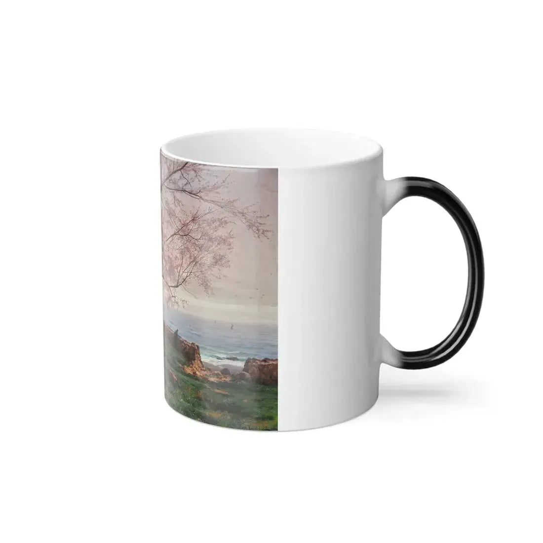 Iosif Evstafevich Krachkovsky (1854-1914) Spring in Crimea - Oil on Canvas 1904 - Color Changing Mug 11oz - Go Mug Yourself
