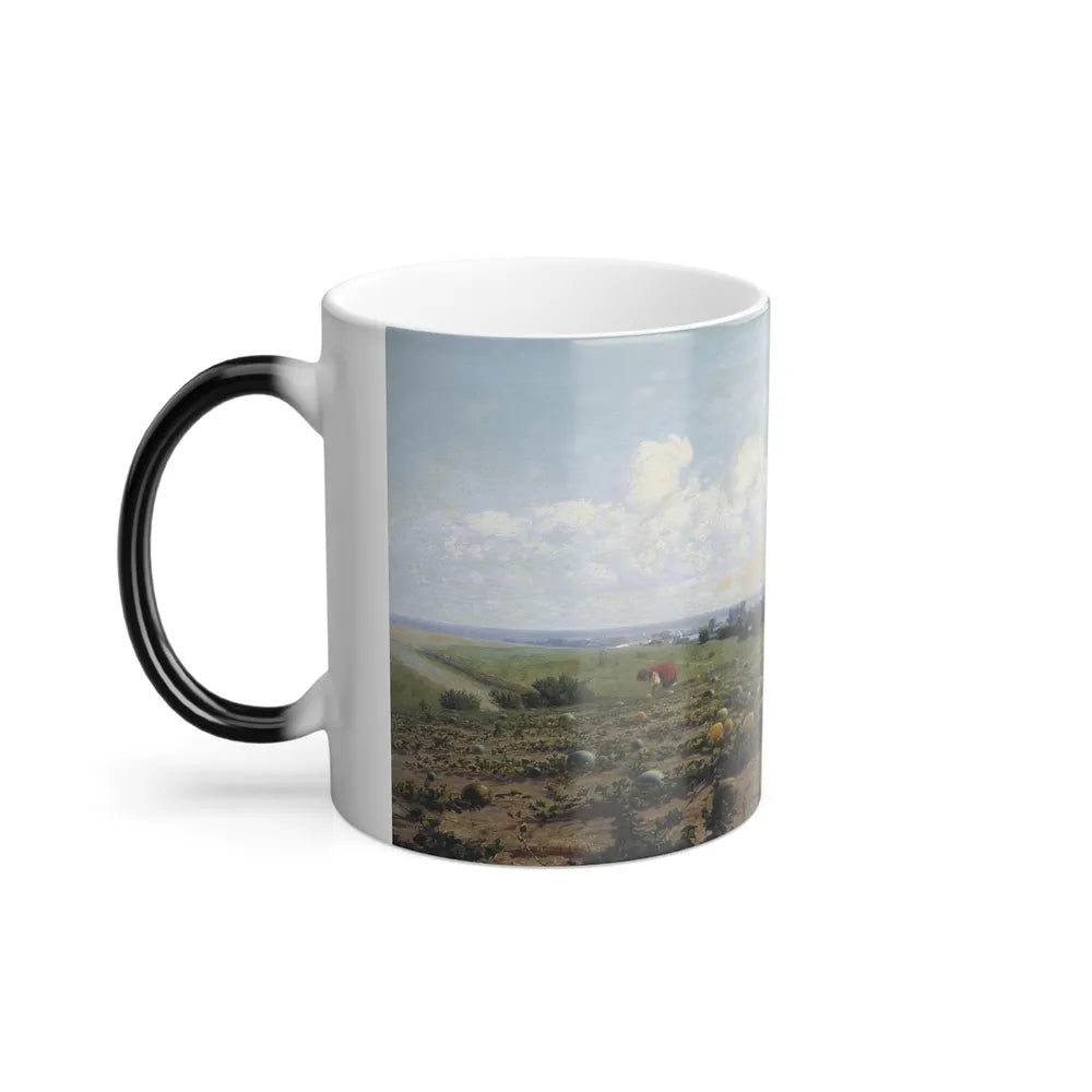 Iosif Krachkovskiy (1854-1914) Melon Field - Color Changing Mug 11oz-Go Mug Yourself