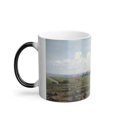 Iosif Krachkovskiy (1854-1914) Melon Field - Color Changing Mug 11oz - Go Mug Yourself