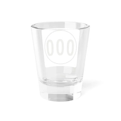 Iowa 000 1948 template (Iowa) (Road Sign) Shot Glass 1.5oz - Go Mug Yourself