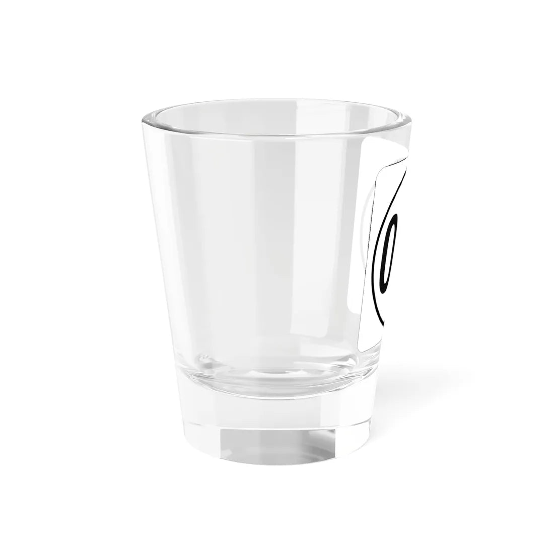 Iowa 000 1948 template (Iowa) (Road Sign) Shot Glass 1.5oz - Go Mug Yourself