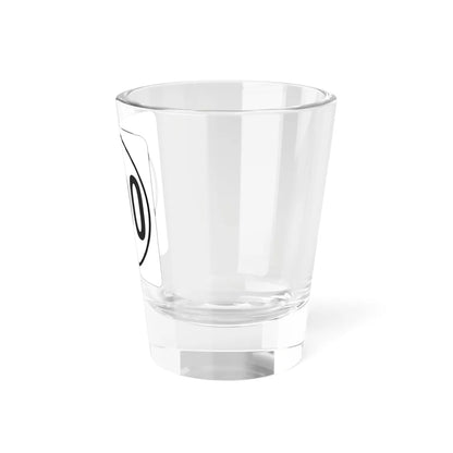 Iowa 000 1948 template (Iowa) (Road Sign) Shot Glass 1.5oz - Go Mug Yourself