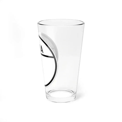 Iowa 1 1926 (Iowa) (Road Sign) Pint Glass 16oz - Go Mug Yourself