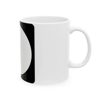 Iowa 1 (Iowa) (Road Sign) White Coffee Mug - Go Mug Yourself
