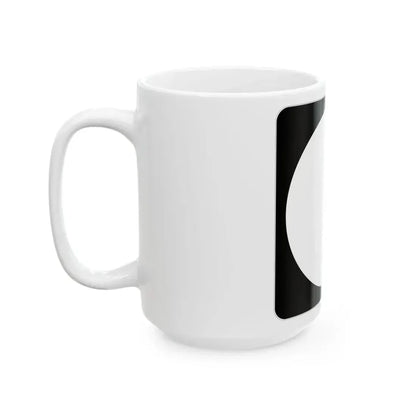 Iowa 1 (Iowa) (Road Sign) White Coffee Mug - Go Mug Yourself
