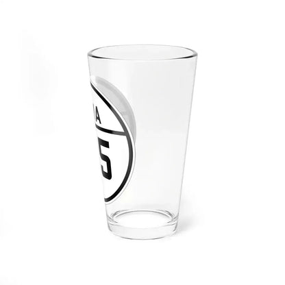 Iowa 105 1926 (Iowa) (Road Sign) Pint Glass 16oz - Go Mug Yourself