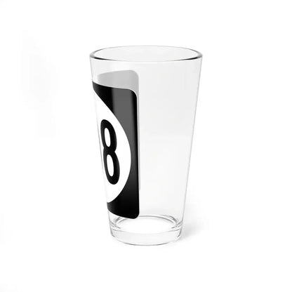 Iowa 108 (Iowa) (Road Sign) Pint Glss 16oz - Go Mug Yourself