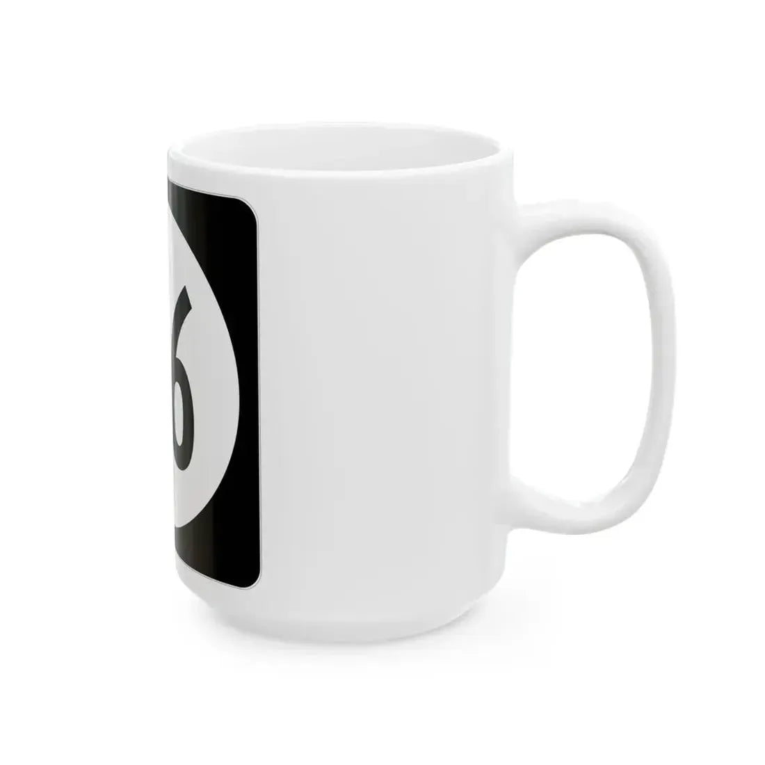 Iowa 116 (Iowa) (Road Sign) White Coffee Mug - Go Mug Yourself