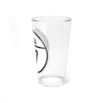 Iowa 117 1926 (Iowa) (Road Sign) Pint Glass 16oz - Go Mug Yourself