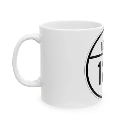 Iowa 127 1926 (Iowa) (Road Sign) White Coffee Mug - Go Mug Yourself