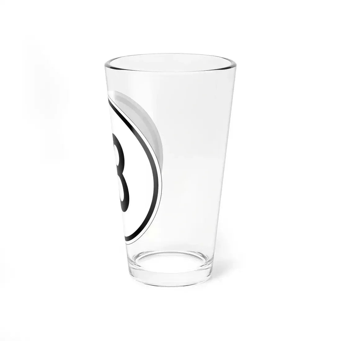 Iowa 13 1950 (Iowa) (Road Sign) Pint Glass 16oz - Go Mug Yourself