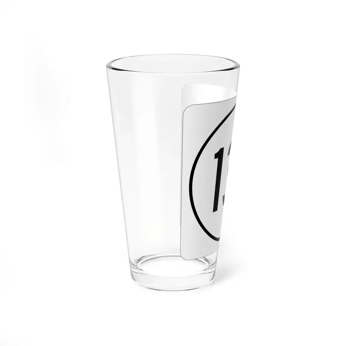 Iowa 133 1948 (Iowa) (Road Sign) Pint Glss 16oz - Go Mug Yourself