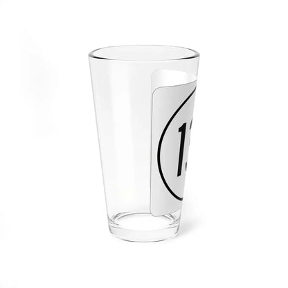 Iowa 133 1948 (Iowa) (Road Sign) Pint Glss 16oz - Go Mug Yourself