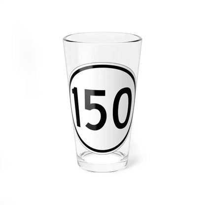 Iowa 150 1950 (Iowa) (Road Sign) Pint Glass 16oz 16oz - Go Mug Yourself