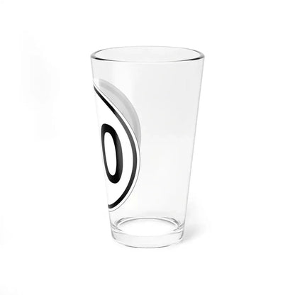 Iowa 150 1950 (Iowa) (Road Sign) Pint Glass 16oz - Go Mug Yourself