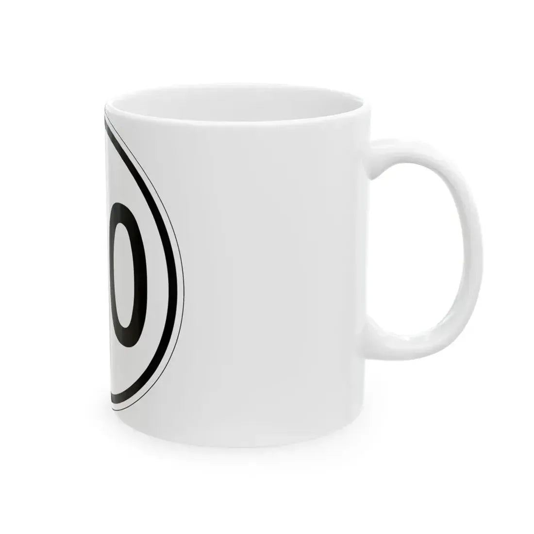 Iowa 150 1950 (Iowa) (Road Sign) White Coffee Mug - Go Mug Yourself