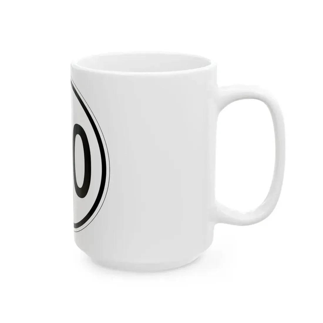 Iowa 150 1950 (Iowa) (Road Sign) White Coffee Mug - Go Mug Yourself