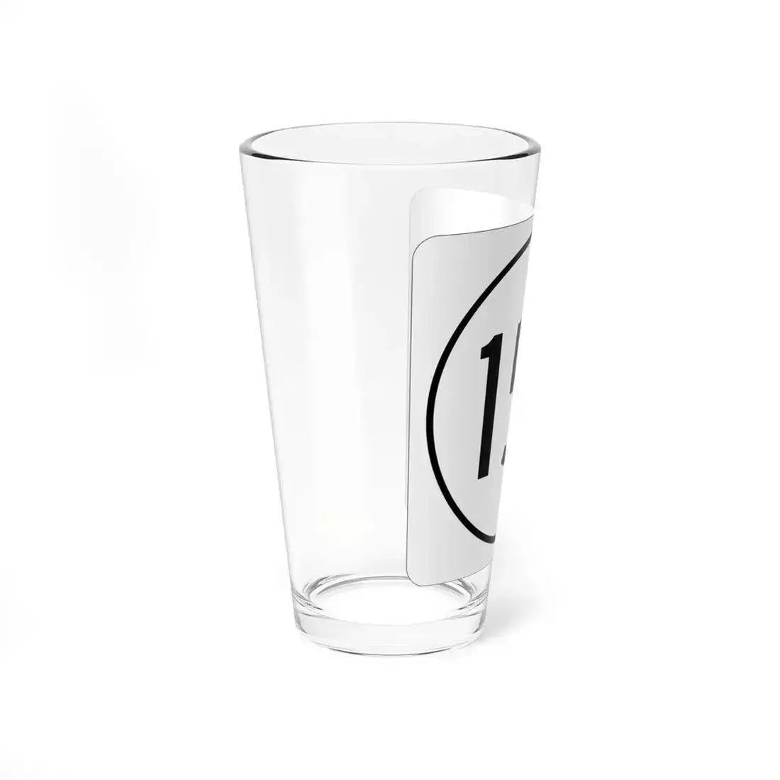 Iowa 153 1948 (Iowa) (Road Sign) Pint Glass 16oz - Go Mug Yourself