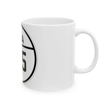 Iowa 155 1926 (Iowa) (Road Sign) White Coffee Mug - Go Mug Yourself