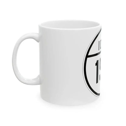 Iowa 157 1926 (Iowa) (Road Sign) White Coffee Mug - Go Mug Yourself