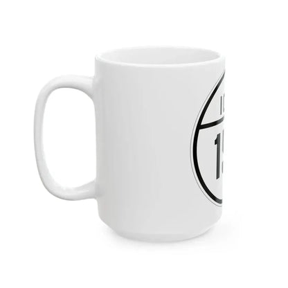 Iowa 157 1926 (Iowa) (Road Sign) White Coffee Mug - Go Mug Yourself