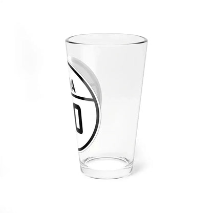 Iowa 160 1926 (Iowa) (Road Sign) Pint Glass 16oz - Go Mug Yourself