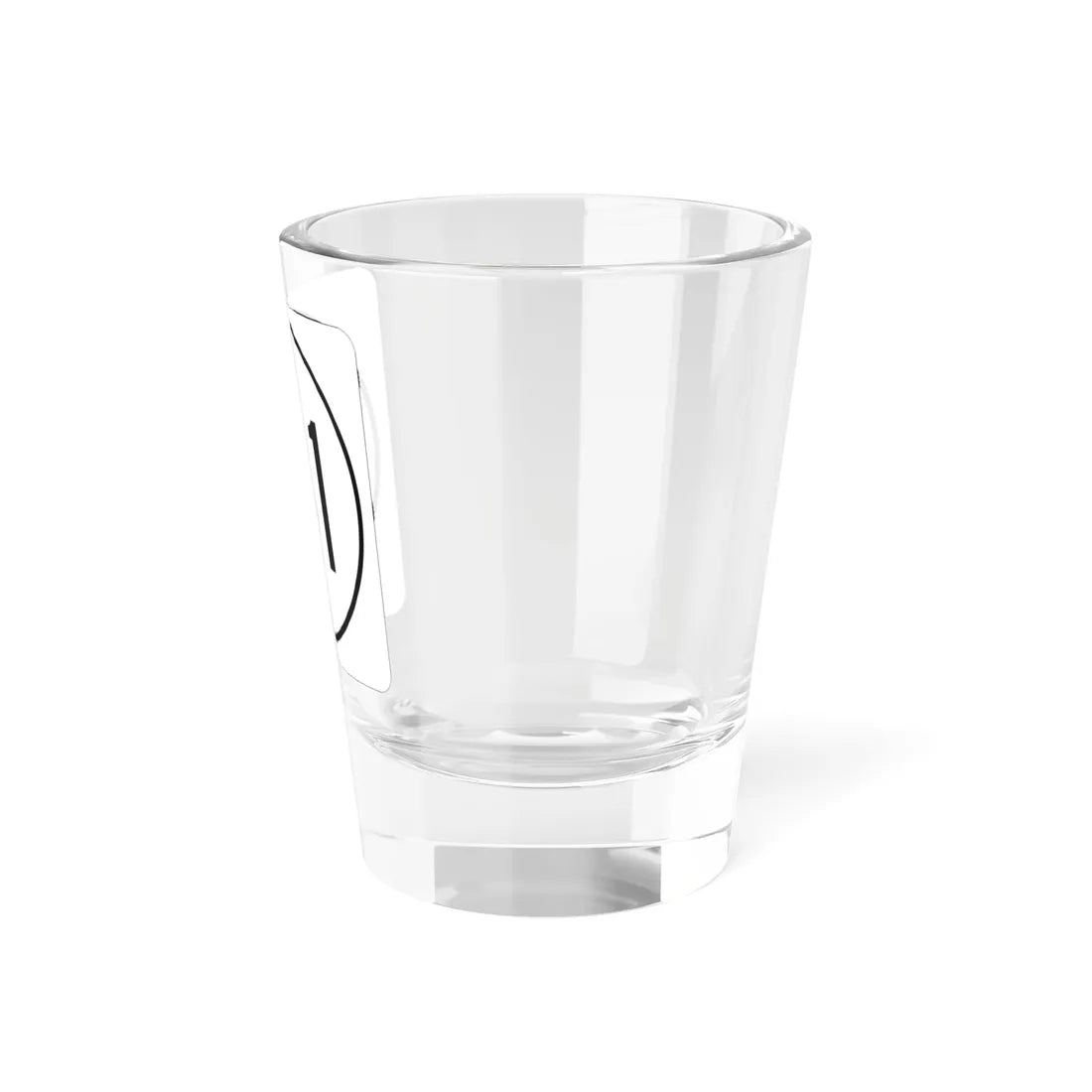 Iowa 161 1948 (Iowa) (Road Sign) Shot Glass 1.5oz - Go Mug Yourself