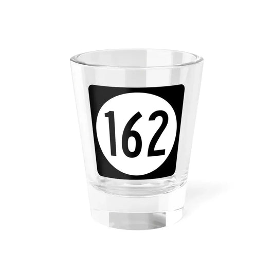Iowa 162 (Iowa) (Road Sign) Shot Glass 1.5oz 1.5oz - Go Mug Yourself