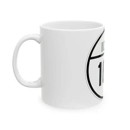Iowa 164 1926 (Iowa) (Road Sign) White Coffee Mug - Go Mug Yourself