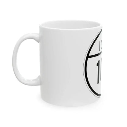 Iowa 167 1926 (Iowa) (Road Sign) White Coffee Mug - Go Mug Yourself
