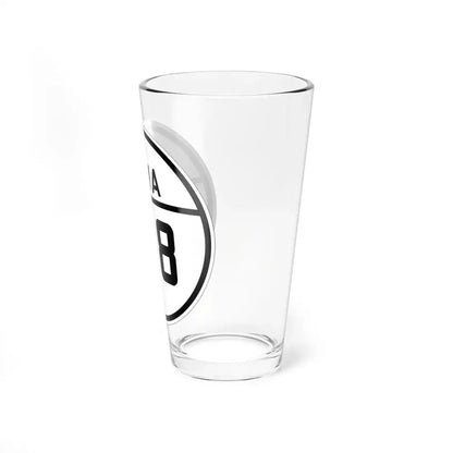 Iowa 168 1926 (Iowa) (Road Sign) Pint Glss 16oz - Go Mug Yourself