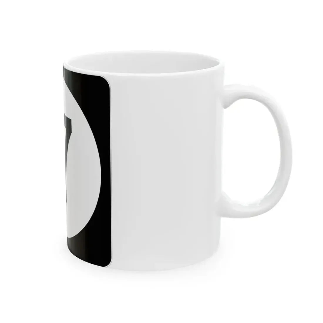 Iowa 17 (Iowa) (Road Sign) White Coffee Mug - Go Mug Yourself