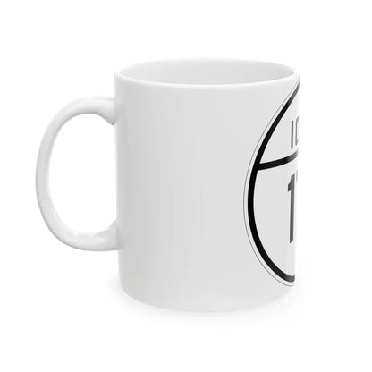 Iowa 171 1926 (Iowa) (Road Sign) White Coffee Mug - Go Mug Yourself