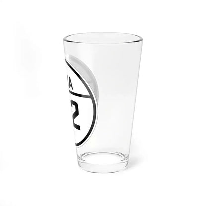 Iowa 172 1926 (Iowa) (Road Sign) Pint Glass 16oz - Go Mug Yourself