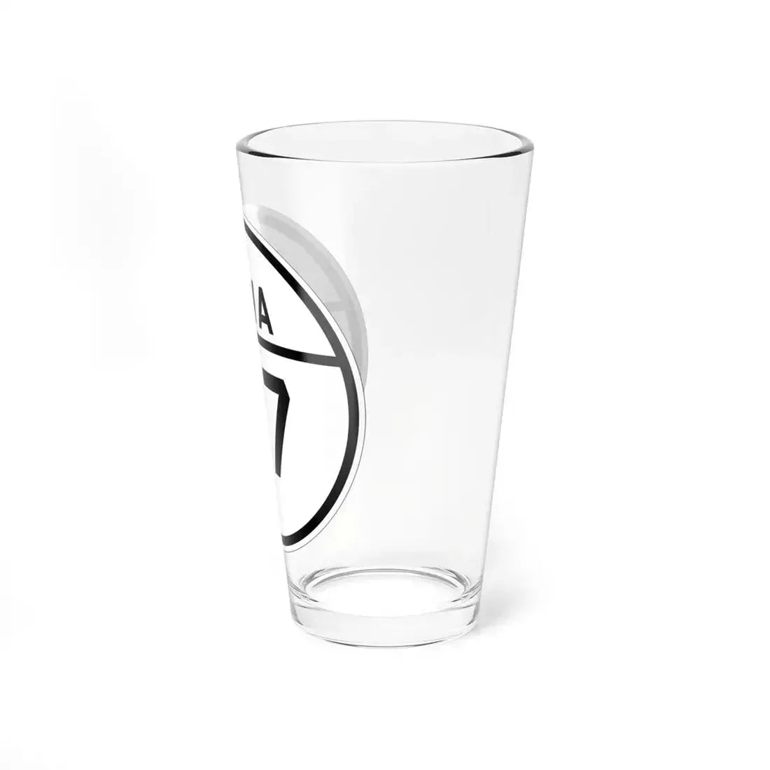 Iowa 177 1926 (Iowa) (Road Sign) Pint Glass 16oz - Go Mug Yourself