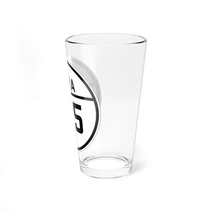 Iowa 185 1926 (Iowa) (Road Sign) Pint Glss 16oz - Go Mug Yourself