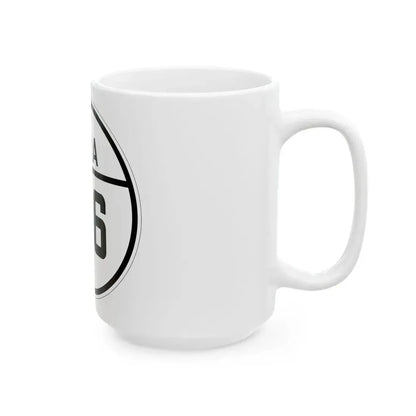 Iowa 186 1926 (Iowa) (Road Sign) White Coffee Mug - Go Mug Yourself